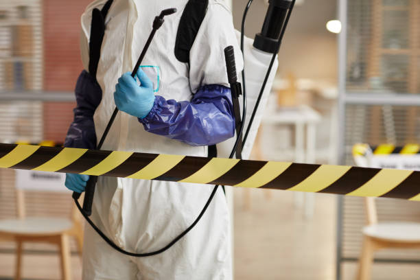 Professional Crime Scene Cleanup technician working in Spring Valley, NY